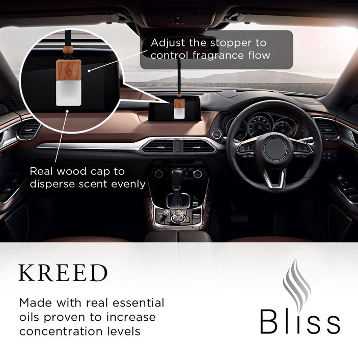 Creed Car Air Freshener Refill - Suitable for Hanging Car Diffusers - Black  – BlissFragrance