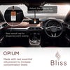 bliss 50ml Diffuser Refill for Black Opium - Designer Inspired Car Perfume Fragrance for Women - Luxury Car Air Diffuser Scents